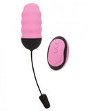 Simple & True Vibrating Remote Control Tongue Pink