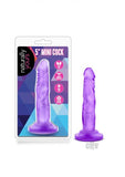 Naturally Yours - 5in Mini Cock - Purple