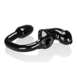 Oxballs Tailpipe, Chastity Cock-lock And Attacehd Buttplug, Black