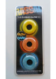 Rascal Toys The D-Ring Glow X3 3 Piece Donut Kit