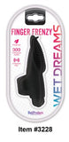 Wet Dreams Finger Frenzy 10 Function Black