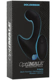 Optimale Vibrating P-massager With Wireless Remote Black