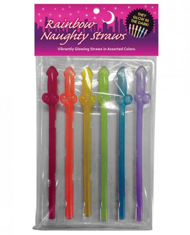 Rainbow Naughty Straws G.I.T.D.