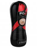 PDX ELITE Vibrating Stroker Oral