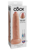 King Cock 9 inches Uncut Dildo Beige