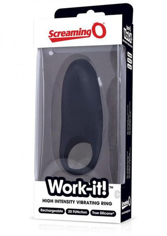 Screaming O Work-it! - Black