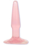 Crystal Jellies - Butt Plug - Pink-  Small