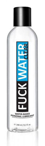 F*ck Water Clear H2O Water Based Lubricant 8oz