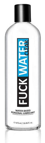 F*ck Water Clear H2O Water Based Lubricant 16oz