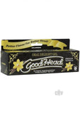 Goodhead Oral Delight Gel French Vanilla 4oz Tube