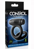 Sir Richard's Control Vibrating Silicone Cock & Ball C-ring