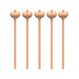 Boobie Straws (flesh Color) 6pk.