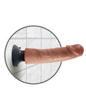 King Cock 9in Vibrating Cock Tan