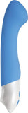 Tempest G Silicone Rechargeable G-Spot Vibrator Blue