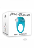 The Teal Tickler Vibrating Cock Ring