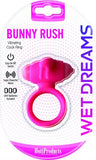 Wet Dreams Bunny Rush Cock Ring With Rabbit Ears /turbo Motor