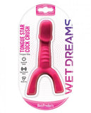 Wet Dreams Tongue Star Cock Crush Vibe With Penis  Pink