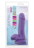 Au Natural Bold Delight 6 inches Dildo Purple