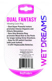 Wet Dreams Dual Fantasy Dual Cock Ring With Turbo Motors