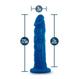 The Realm - Draken - Lock On Dildo - Blue