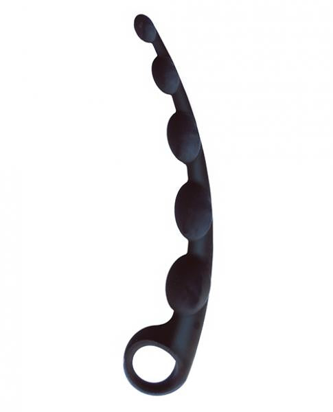 The 9's Ss-curves Curved Silicone Anal Beads