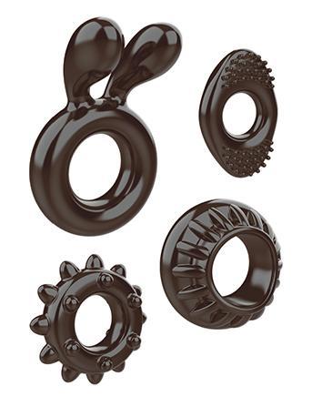 ZT Ring My Bell Cock Ring Set (4/per)