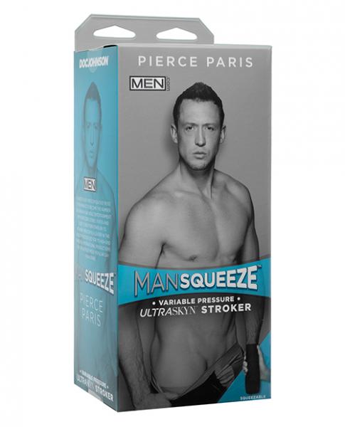 Man Squeeze Pierce Paris Ultraskyn Stroker Ass Vanilla