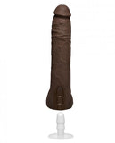 Signature Cocks Jax Slayher 10 Inch Ultraskyn Cock With Removable Vac-u-lock Suction Cup Chocolate