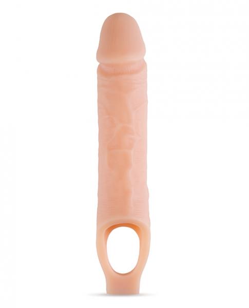 Performance Plus - 10 Inch Silicone Cock Sheath Penis Extender - Vanilla