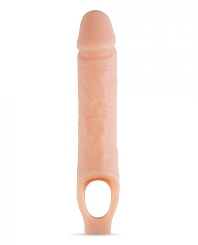 Performance Plus - 10 Inch Silicone Cock Sheath Penis Extender - Vanilla