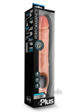 Performance Plus - 10 Inch Silicone Cock Sheath Penis Extender - Vanilla