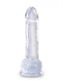 King Cock Clear 7in Cock with Balls