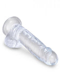 King Cock Clear 7in Cock with Balls