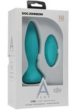 A-play Vibe Adventurous Rechargeable Silicone Anal Plug With Remote Teal