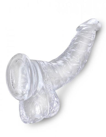 King Cock Clear 7.5in Cock with Balls