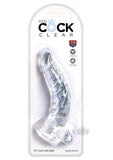 King Cock Clear 7.5in Cock with Balls