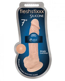 Fleshstixxx Silicone Silexpan 7 inches Dildo W/balls