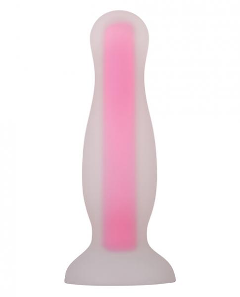 Evolved Luminous Silicone Plug Small Pink