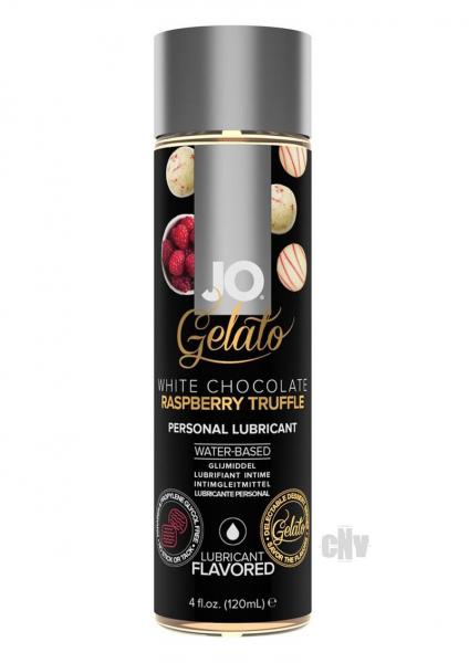 Jo Gelato White Chocolate Truffle Rasberry 4oz