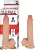 Realcocks Self Lubricating 8" Thick-flesh