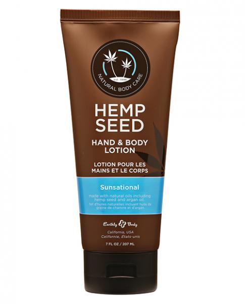 Eb Hemp Seed Sunsational Hand And Body Lotion 7oz