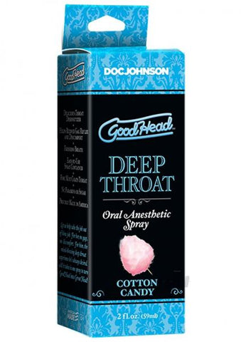 Goodhead - Deep Throat Spray - Cotton Candy - 2 Fl. Oz.