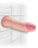 King Cock Triple Density 9 inches Cock Beige Dildo