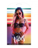 Vibes Not Your Bitch Bra/panty Black S/m