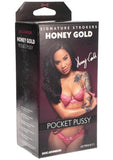 Signature Strokers - Honey Gold - Ultraskyn Pocket Pussy Caramel