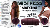 Mistress Double Vibrating Stroker Brandy And Buffy Chocolate