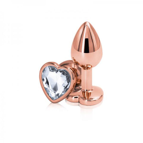 Rear Assets Rose Gold Heart Small