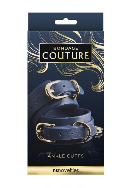 Bondage Couture Ankle Cuff Blue