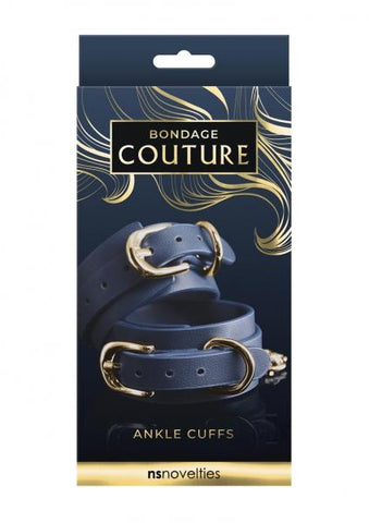 Bondage Couture Ankle Cuff Blue