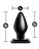 Anal Adventures Xxl Plug Black